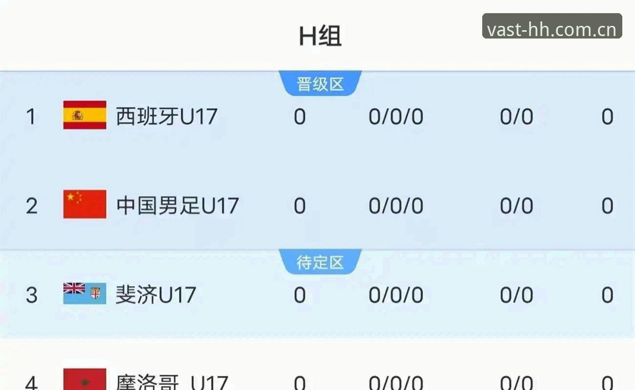U17世界杯抽签结果出炉:观赛必备知识与浩瀚体育平台实用指南
